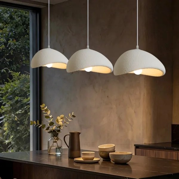 BRILAGI - Lustră suspendată pe cablu WABI SABI 3xE27/60W/230V albă