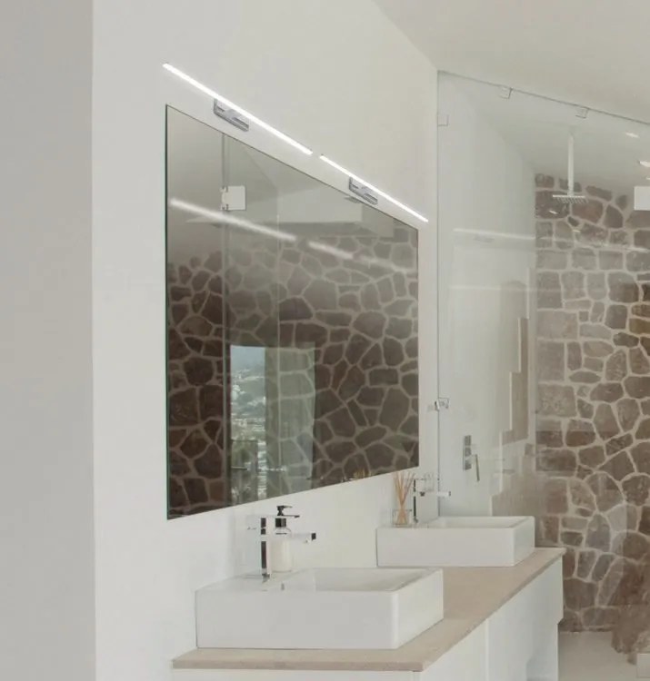 Aplica LED pentru oglinda baie IP44 MORNE 20W crom