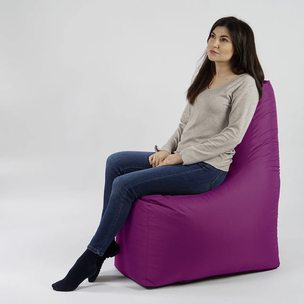 Fotoliu tip Scaun Sunlounger EVO, material impermeabil - Magenta