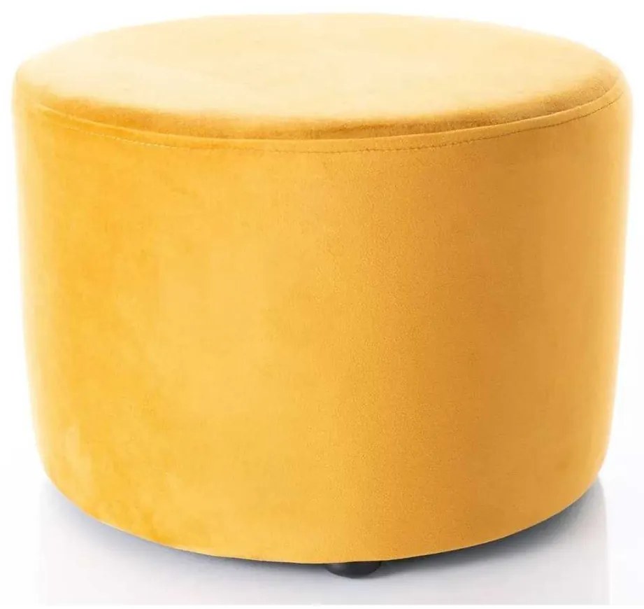 Taburet Caen A Velvet, galben