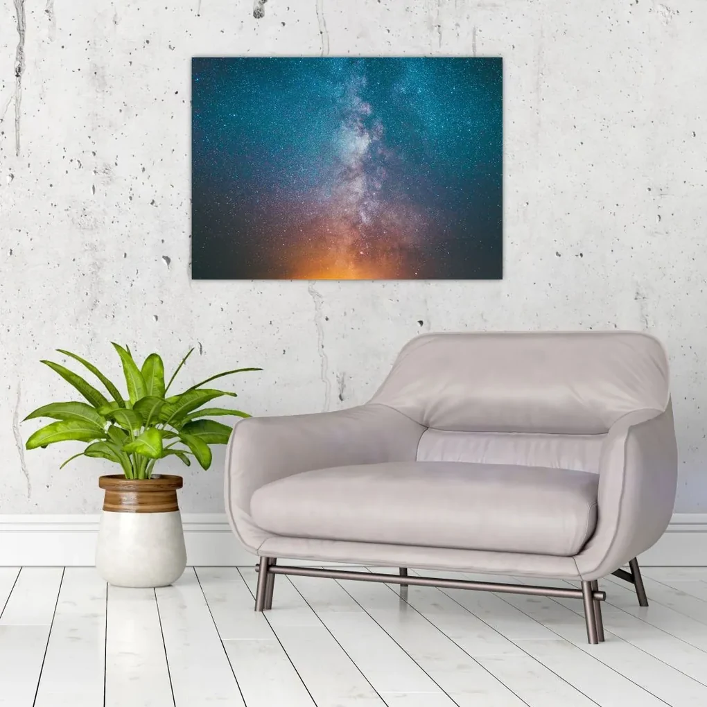 Tablou - Calea lactee (70x50 cm), în 40 de alte dimensiuni noi