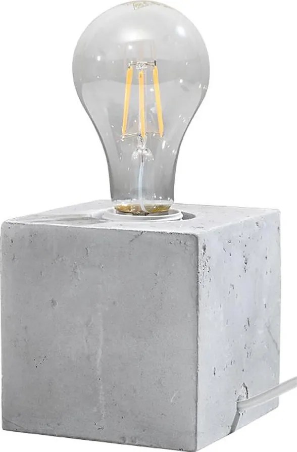 Lampă de masă ABEL 1xE27/15W/230V beton