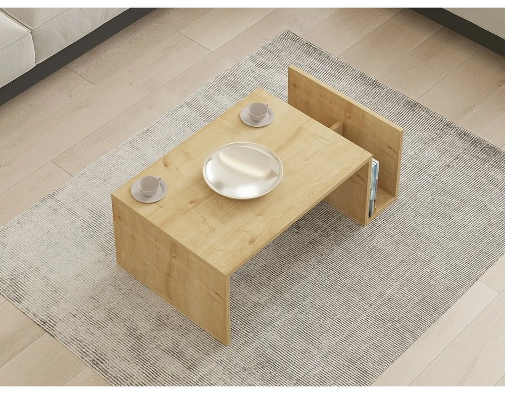 Măsuță de conferință Memo Sapphire Oak