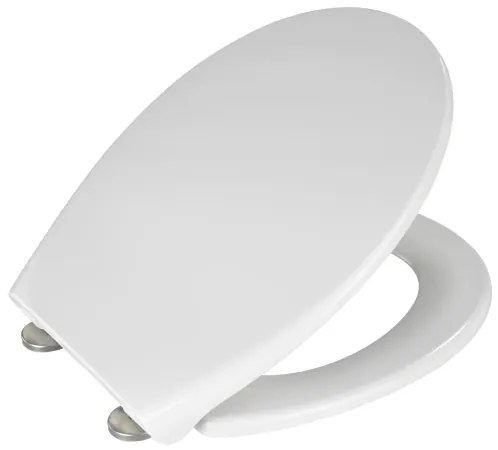 WENKO 21903100-WC capac SAMOS, 44,5 x 37,5 cm, alb/argintiu