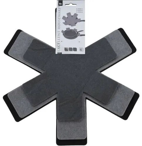 Set de garnituri de protecție între tigăi,diametru 38 cm , 6 buc