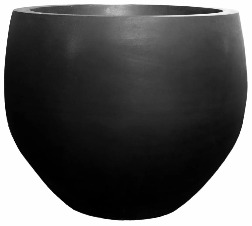 Ghiveci Jumbo Orb, Culoare Negru, Dimensiuni Multiple - ghivece ceramice Mărime: L - v. 114 cm, ⌀ 133 cm