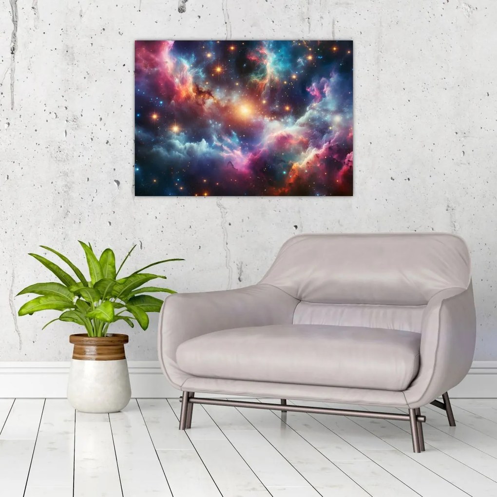 Tablou - Univers întunecat (70x50 cm)