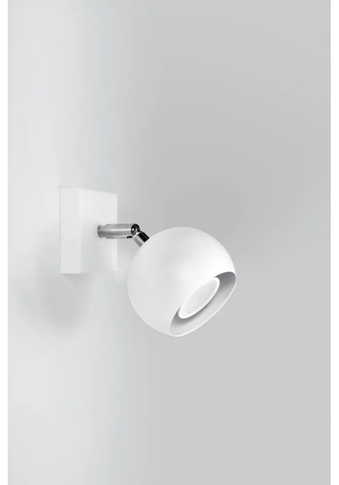 Aplică Sollux Ollo, alb mat