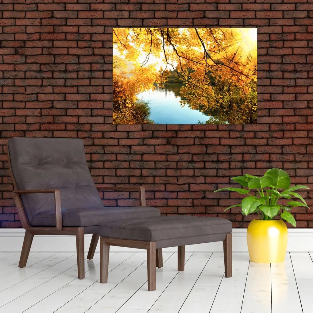 Tablou - Copac de toamnă (90x60 cm)