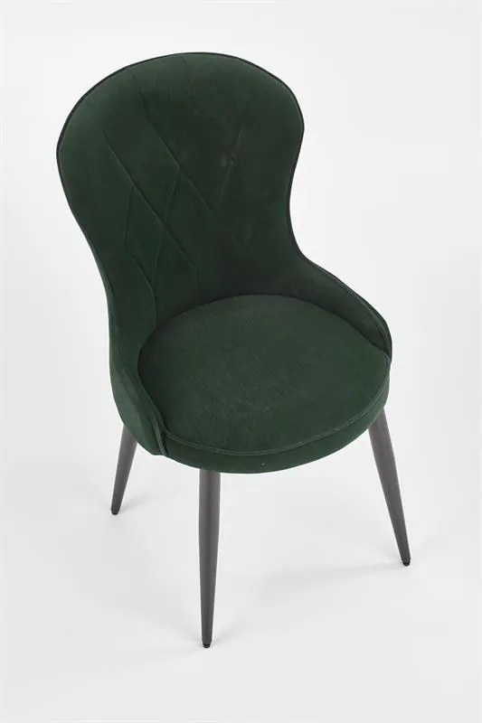 Scaun K366 velvet verde