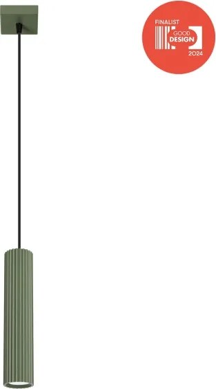 Brilagi - Pendul LED CRESTO cu cablu 1xGU10/10W/230V, verde