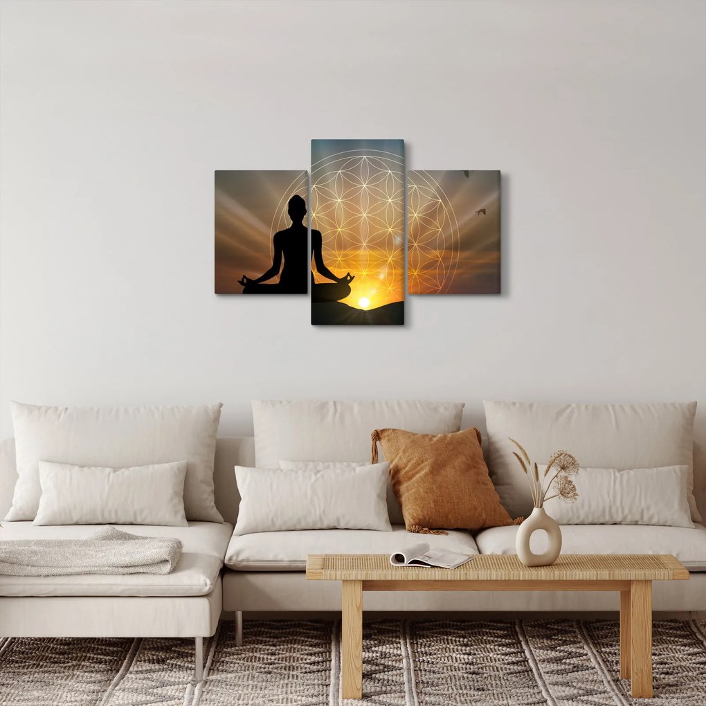 Tablou cu meditație (90x60 cm)