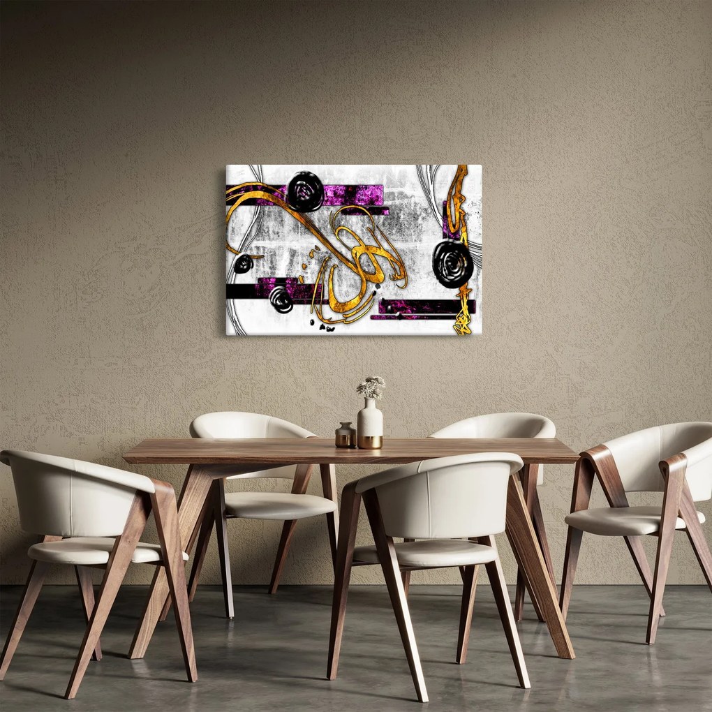 Tablou abstracției (90x60 cm)