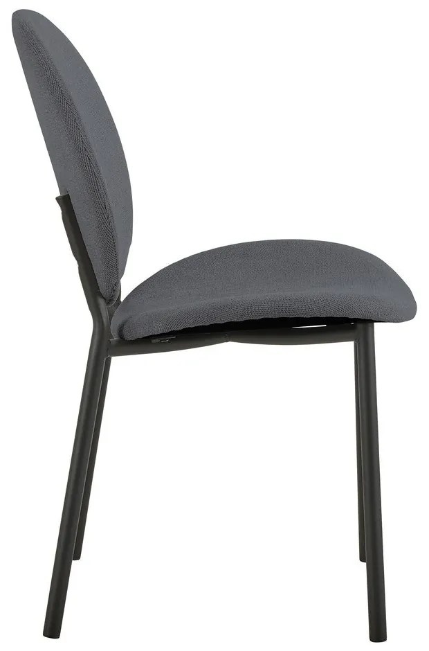 Scaun de dining gri antracit Cliff – Actona