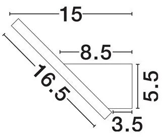 Aplica LED de perete design modern VEA