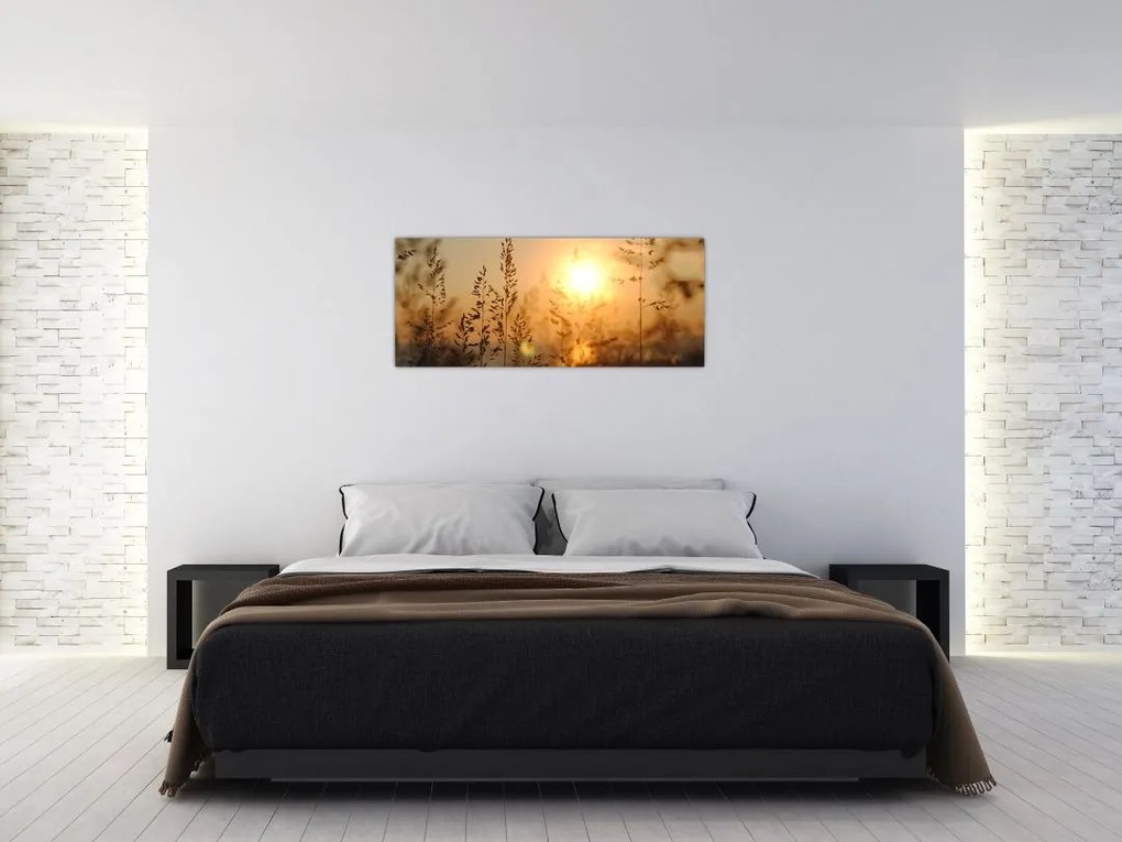 Tablou cu răsărit de soare (120x50 cm)