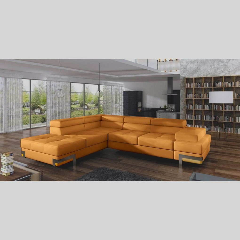 Coltar extensibil EMPORIO L, personalizabil materiale gama Premium, cu