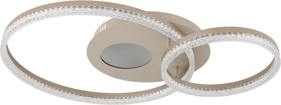 Globo 48480-30 - Plafonieră LED SANFORD LED/30W/230V 3000K 70x50 cm bej