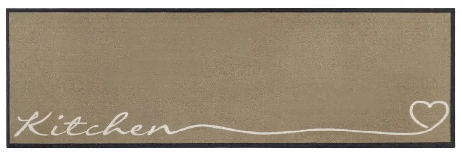 Covor tip traversă Zala Living The Kitchen, 50 x 150 cm, bej