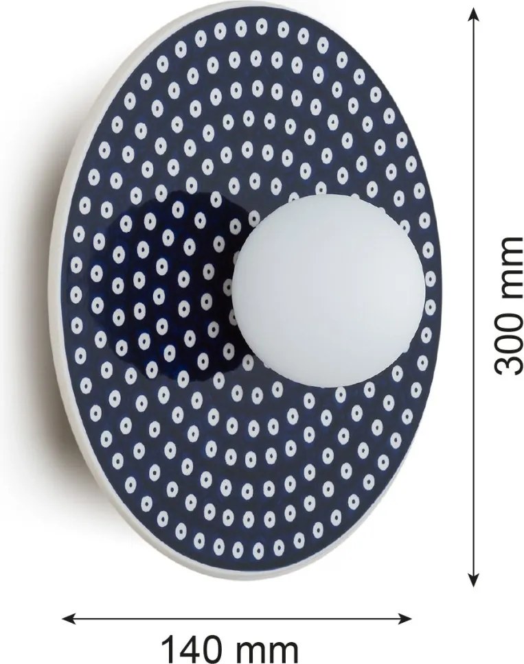 Aplica realizata manual din ceramica IP44 BOLL 8935