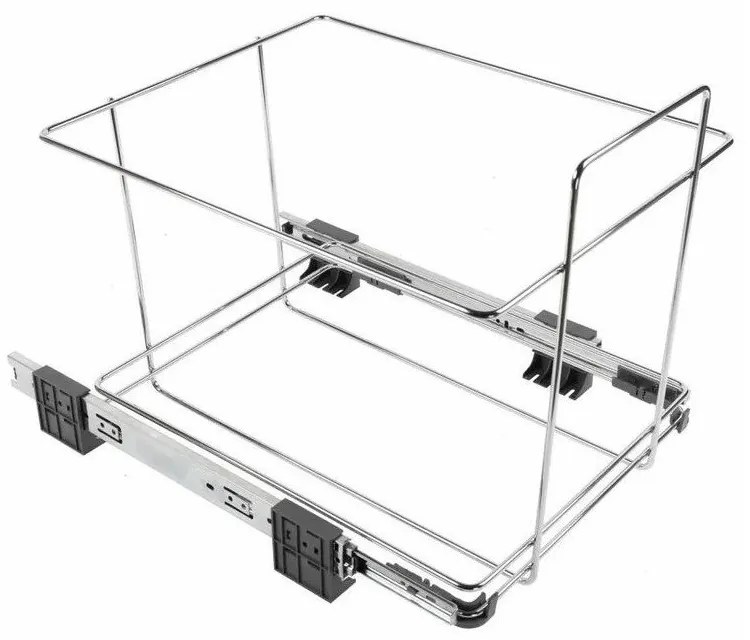 Coș de gunoi de plastic pentru deșeuri selecționate/încorporat 8 + 8 + 8 l Ecofil - Elletipi