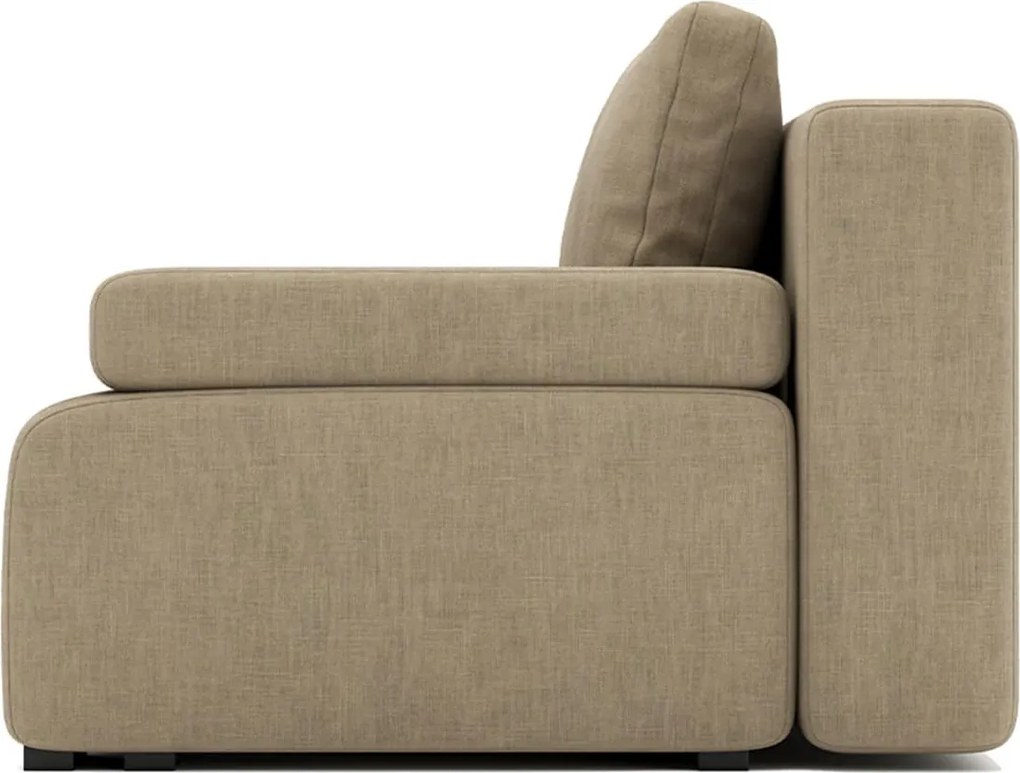Canapea lemn masiv Extensibila Dery, 195 × 100 × 70 cm