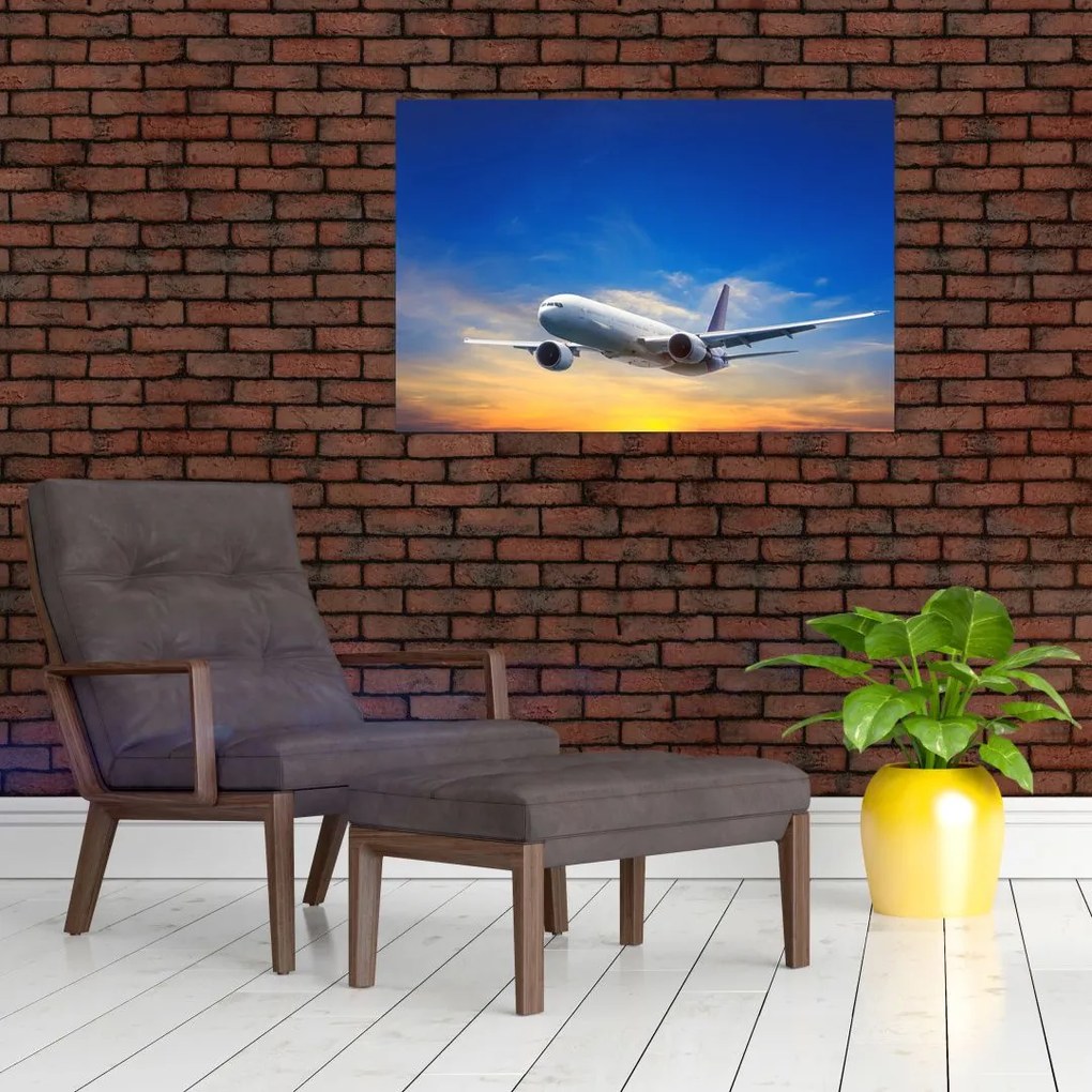 Tablou cu avion (90x60 cm)