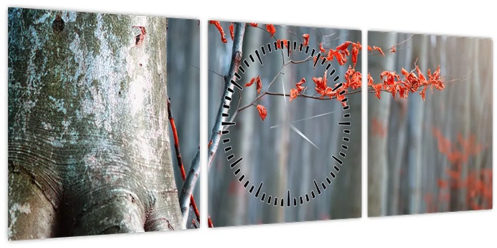 Tablou - Toamna (cu ceas) (90x30 cm)