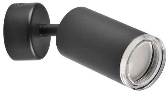 Spot pentru baie LED RGBW dimabil TURYN 1xGU10/4,8W/230V IP44, negru