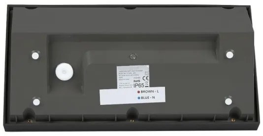 Aplică LED de exterior LED/20W/230V 6400K IP65 negru