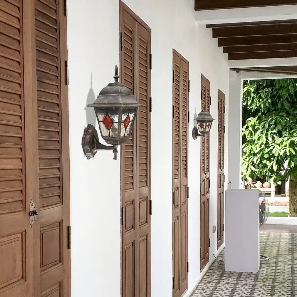 Rabalux 8182 - Aplica de perete exterior MONACO 1xE27/60W/230V