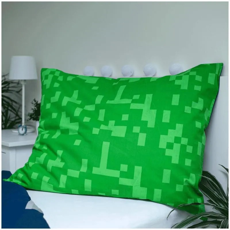 Minecraft Sssleep Tight set de lenjerie 140×200cm, 70×90 cm