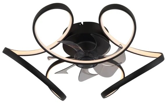 Globo 03638 - Ventilator LED LORIS 40W 230V 3000-6000K cu telecomandă