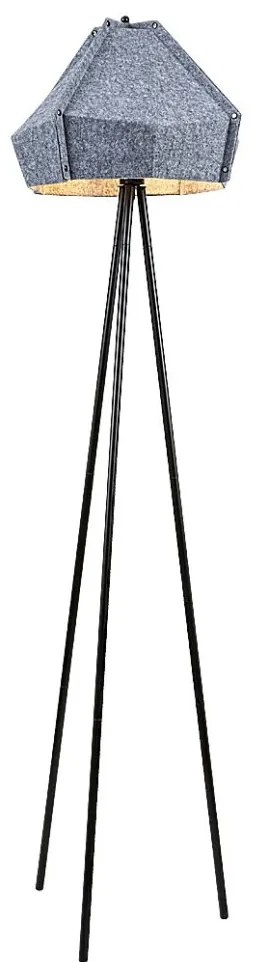 Lampadar cu trepied din material ecologic Lomiro