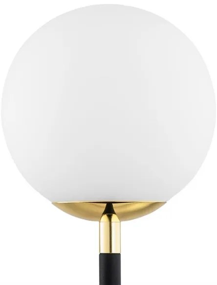 Lampă de masă FERRONE 2xE14/7W/230V neagră/albă/aurie Argon 7072