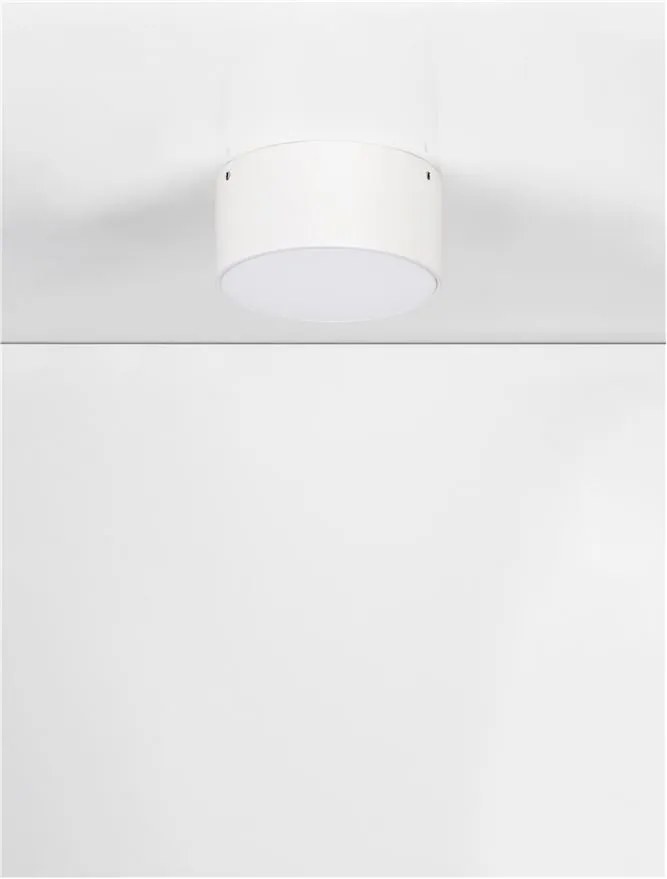 Plafoniera LED pentru iluminat exterior IP65 JUDI D-12cm alb