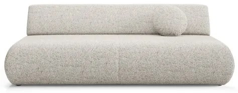 Canapea extensibilă PRATO, 3 locuri, cu spațiu de depozitare, bej