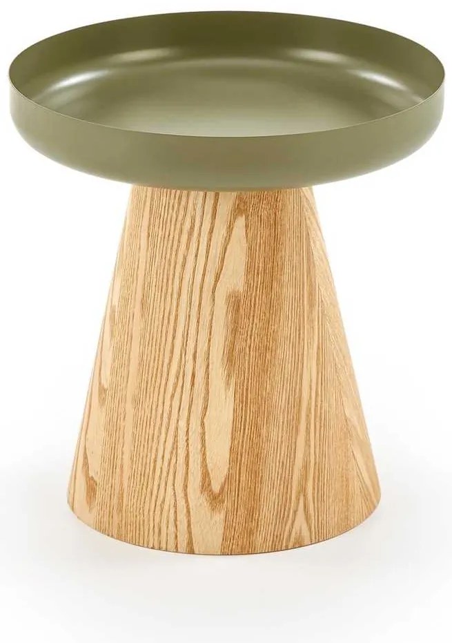 Măsuță de cafea Dunham, verde / lemn