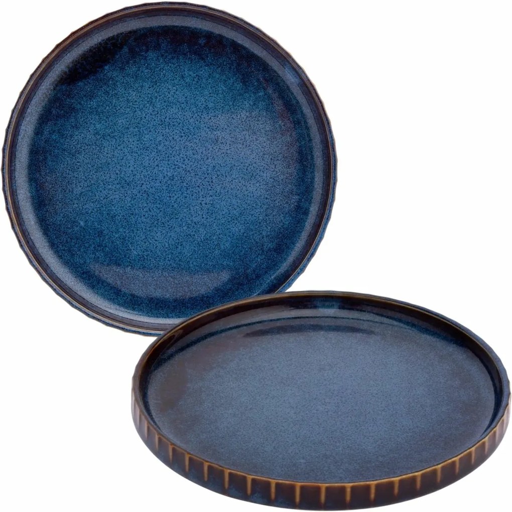 Altom Set of 2 saucers Reactive Stripes 14 cm