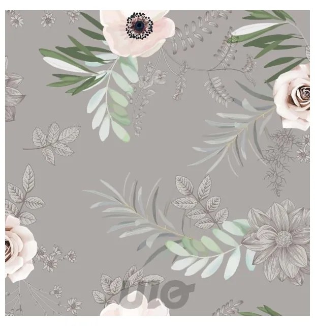 Față de masă lavabilă 140x240 cm Anemone – douceur d'intérieur