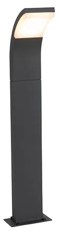 Stâlp de iluminat modern pentru exterior antracit 60 cm cu LED inclus IP54 - Litt