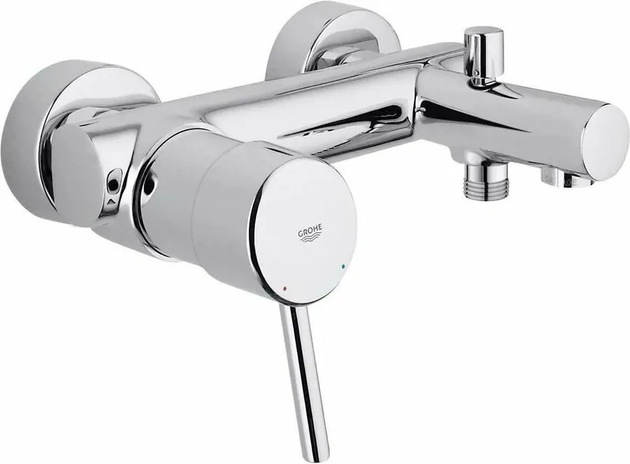 Baterie cada - dus Grohe Concetto crom lucios