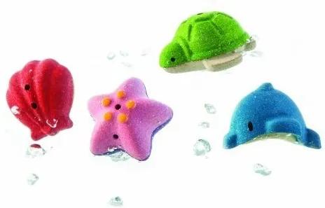 Plan Toys - Set de baita cu animale marine