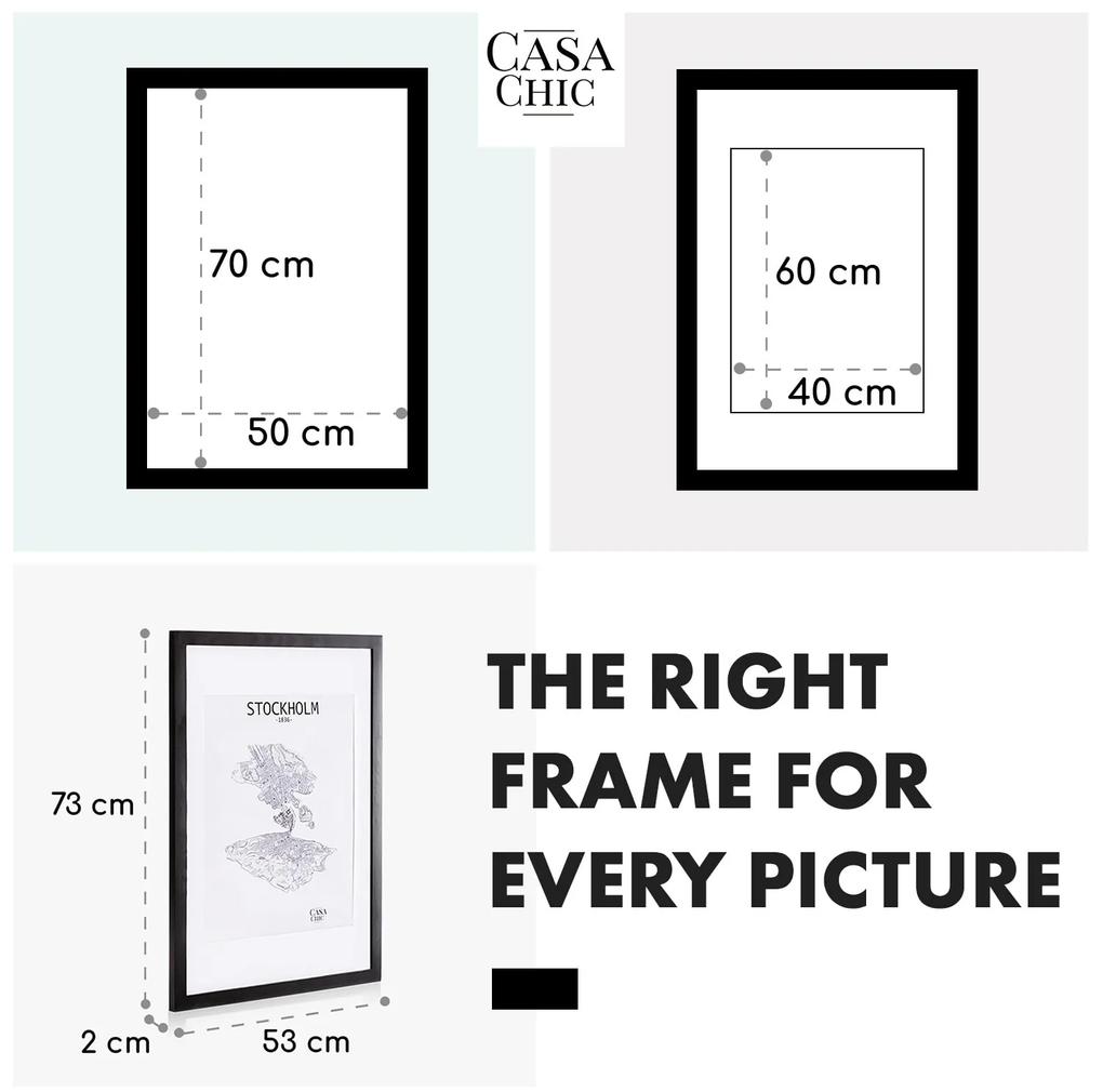 Kenton, ramă pentru fotografii, dreptunghiulară, 70 x 50 cm, pașaport, plexiglas