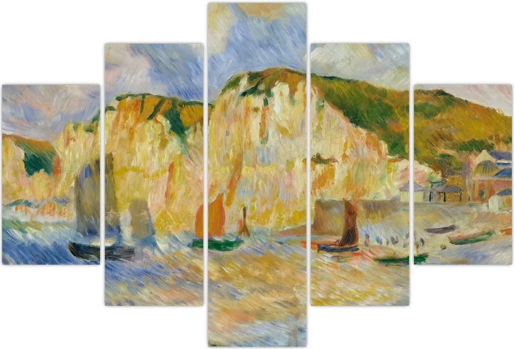 Tablou - Auguste Renoir, Sea and Cliffs, reproducere (150x105 cm)