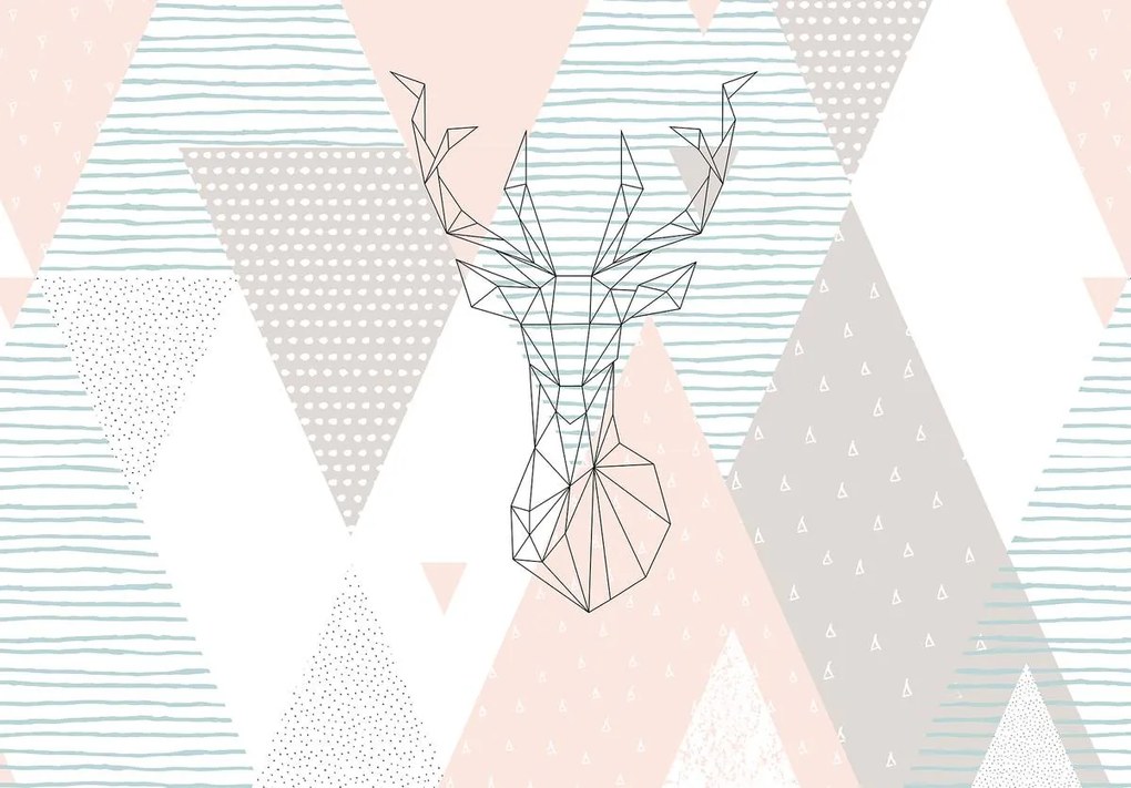 Fototapet - Ornament Norvegian (152,5x104 cm)