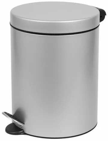 Alda Coș de gunoi cu pedală Soft Close FreedomFresh 5 l, gri, 5 l