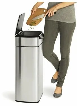 Simplehuman Coș de gunoi cu pedală superioară, 30 l, 30 l