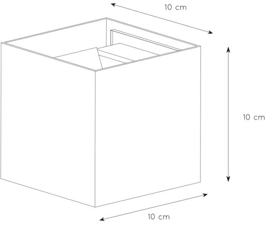 Aplică LED pentru baie AXI LED/6W/230V IP54 albă Lucide 69200/06/31