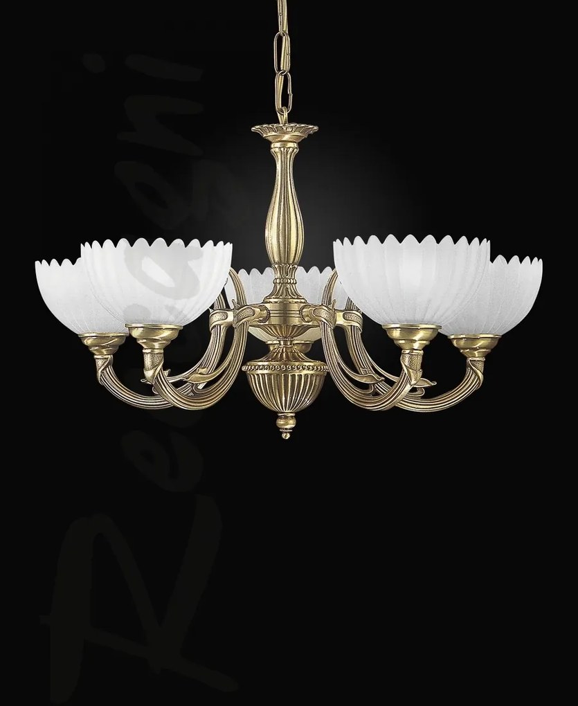 Candelabru 5 brate design italian realizata manual 3620